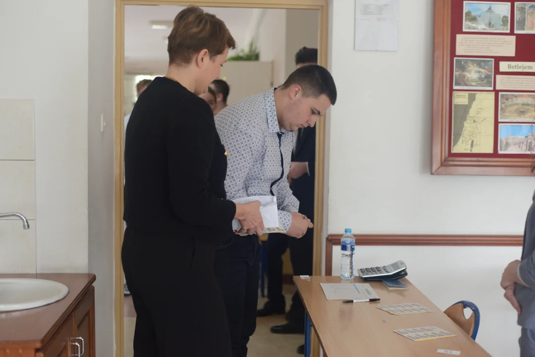 Matura z matematyki w Zespole Szkół numer 1 im. ks. kardynała Stefana Wyszyńskiego w Tarnobrzegu