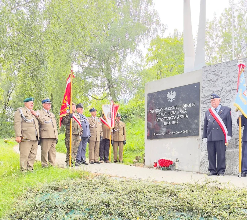 Uroczystości patriotyczne w Cisnej