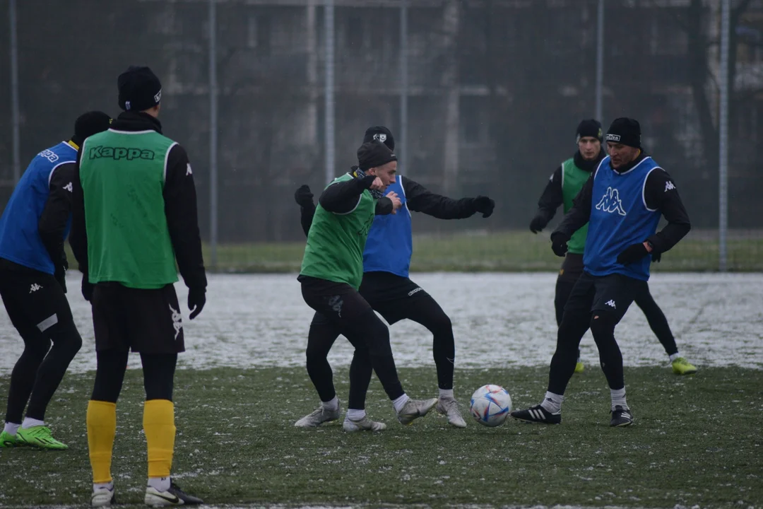 Siarka Tarnobrzeg i trening w zimowych warunkach