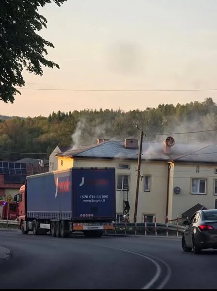 Pożar w Niebylcu