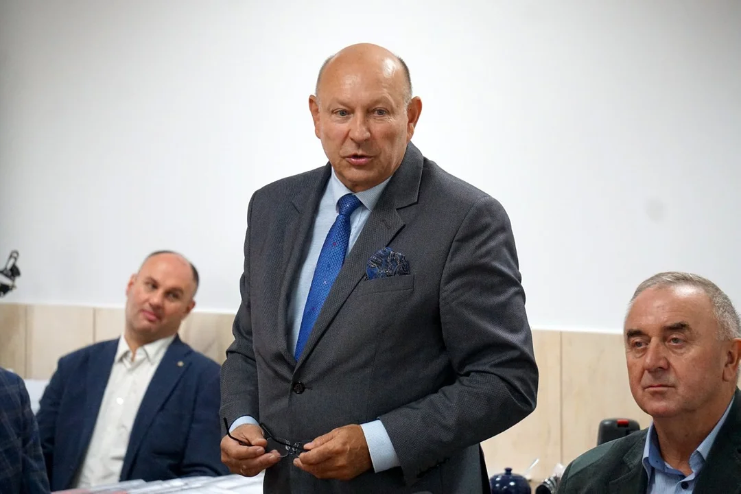 Spotkanie na temat bezpieczeństwa w Starostwie Powiatowym w Lesku