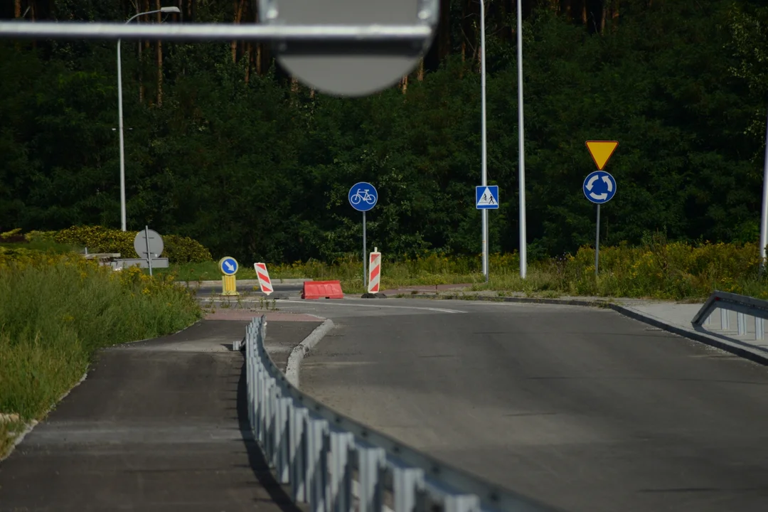 Obwodnica Tarnobrzeg - postęp prac od Lasu Zwierzynieckiego do osiedla Zakrzów