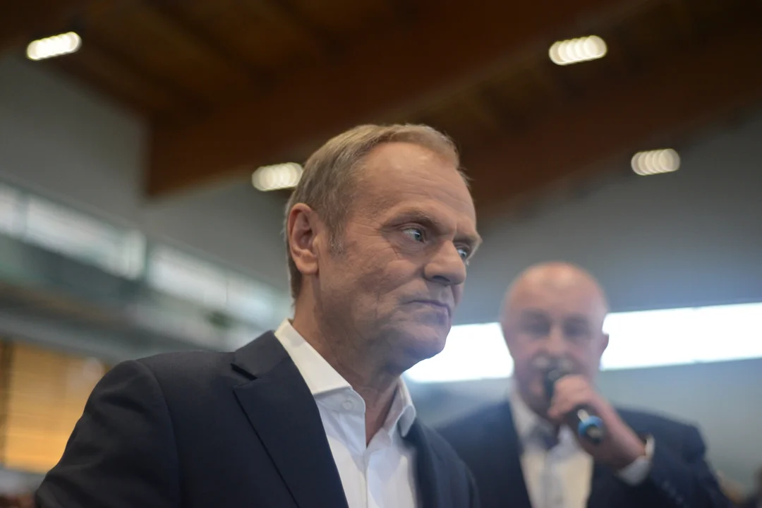 Donald Tusk w Tarnobrzegu