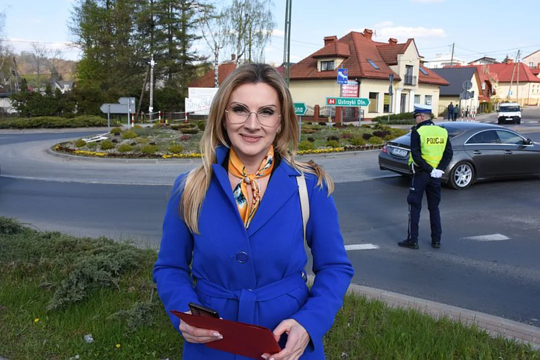 Protest w Lesku przeciwko obwodnicy