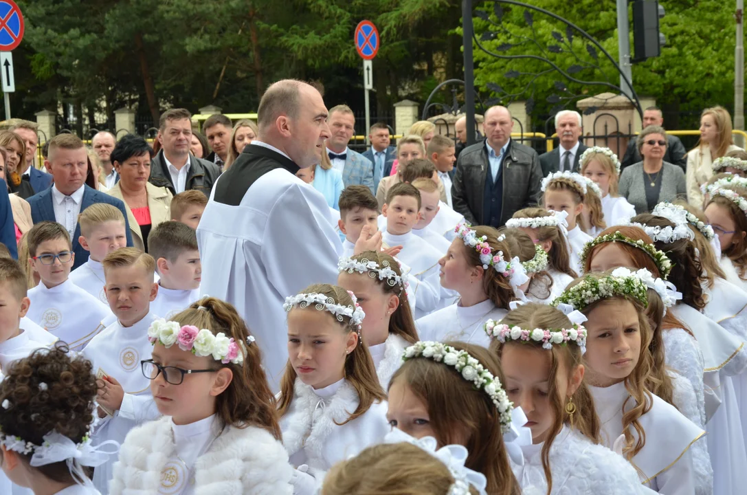 Pierwsza Komunia Święta w Parafii Najświętszego Serca Pana Jezusa w Sanoku