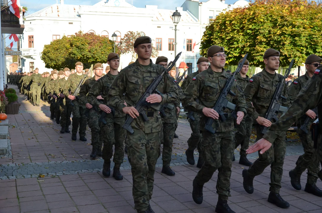 Uroczysta przysięga terytorialsów z Podkarpacia