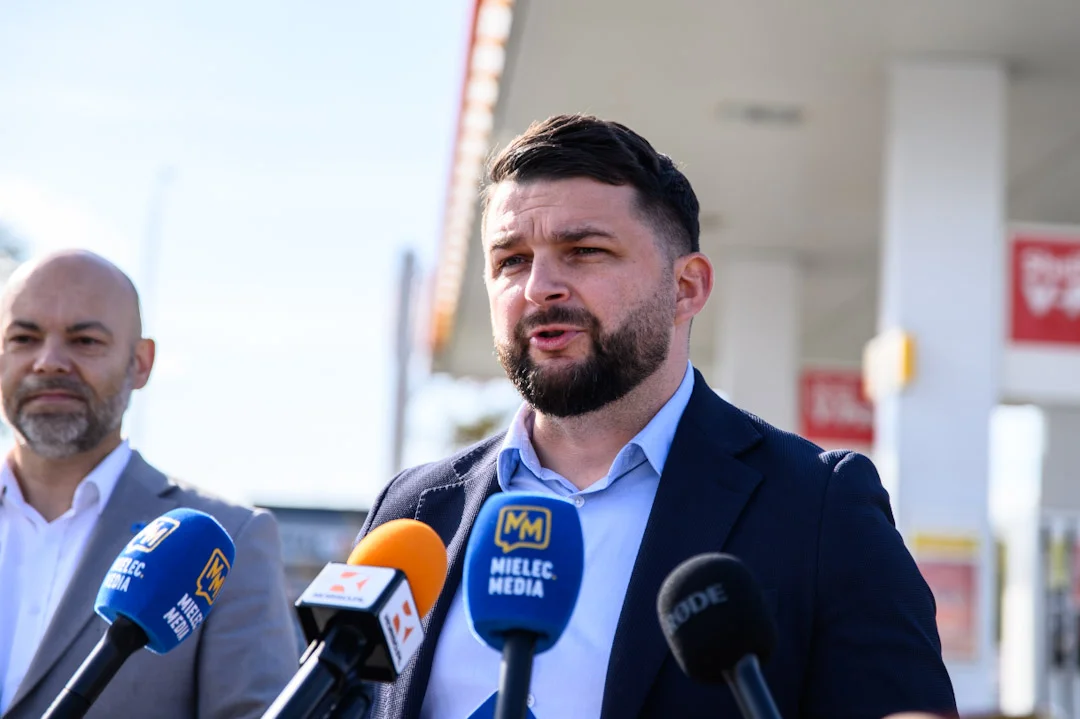 Mielecka Stacja Paliw Konferencja Prasowa