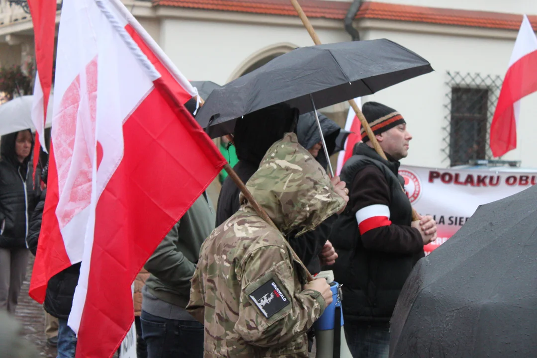 Protest przeciwko inflacji i drożyźnie na Rynku w Rzeszowie - 05.11.2022