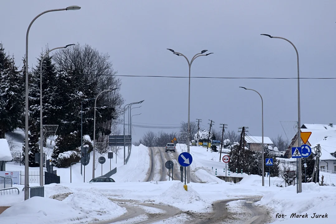 Solina i Polańczyk w zimie