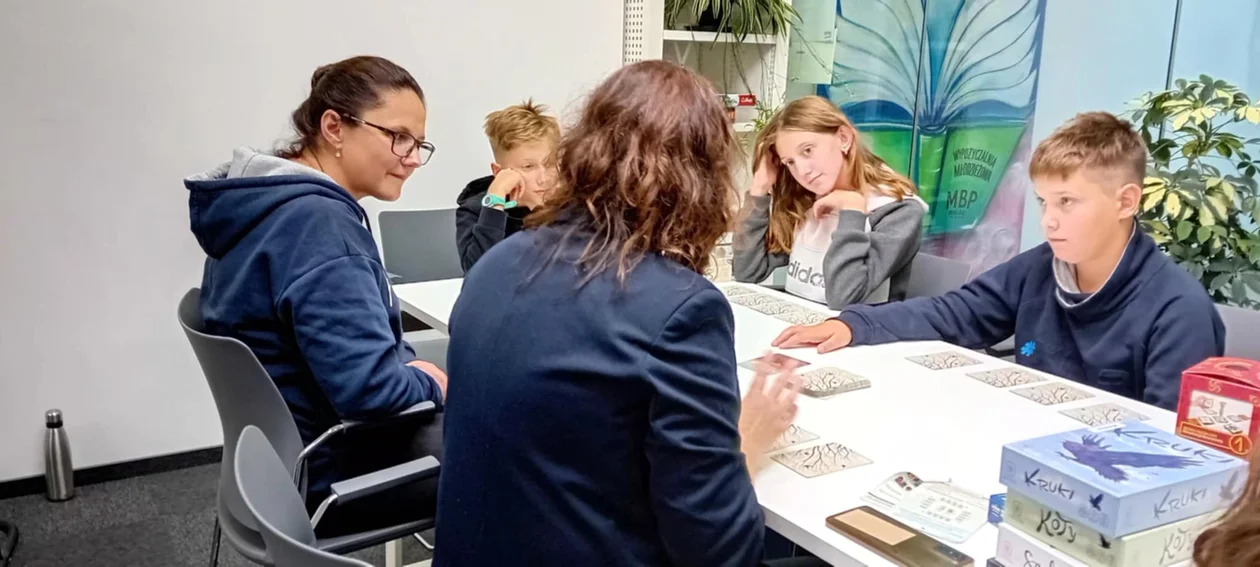 Plaszogranie w mieleckiej bibliotece