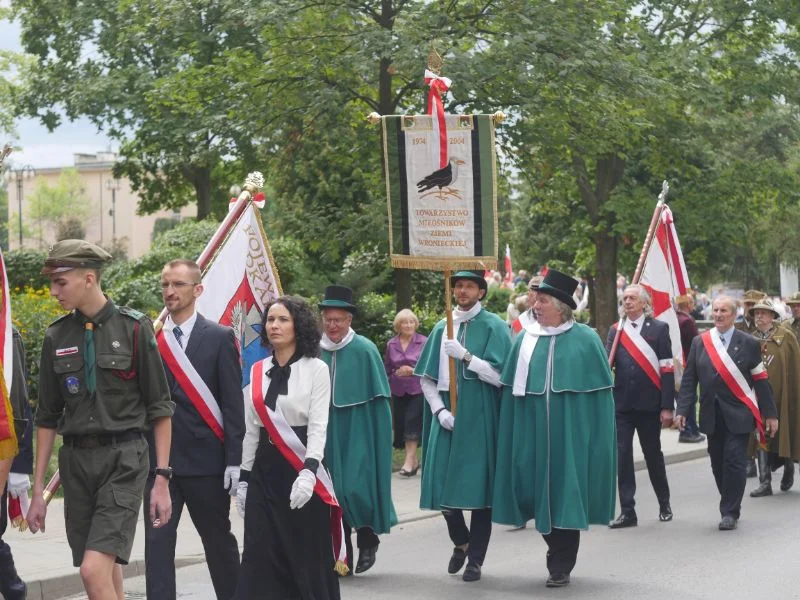 Odsłonięcie pomnika w Mielcu