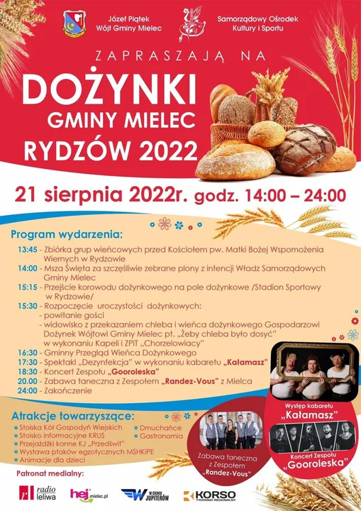 Koncerty, festiwale, dożynki - sprawdź, co będzie się działo w weekend 19-21 sierpnia