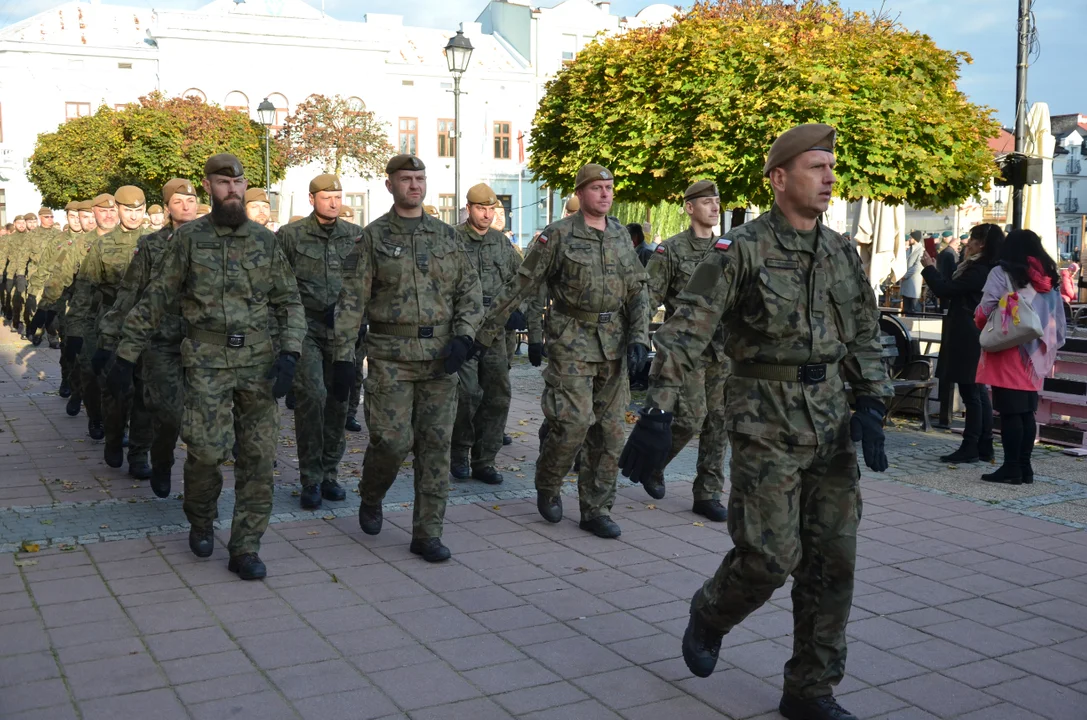 Uroczysta przysięga terytorialsów z Podkarpacia