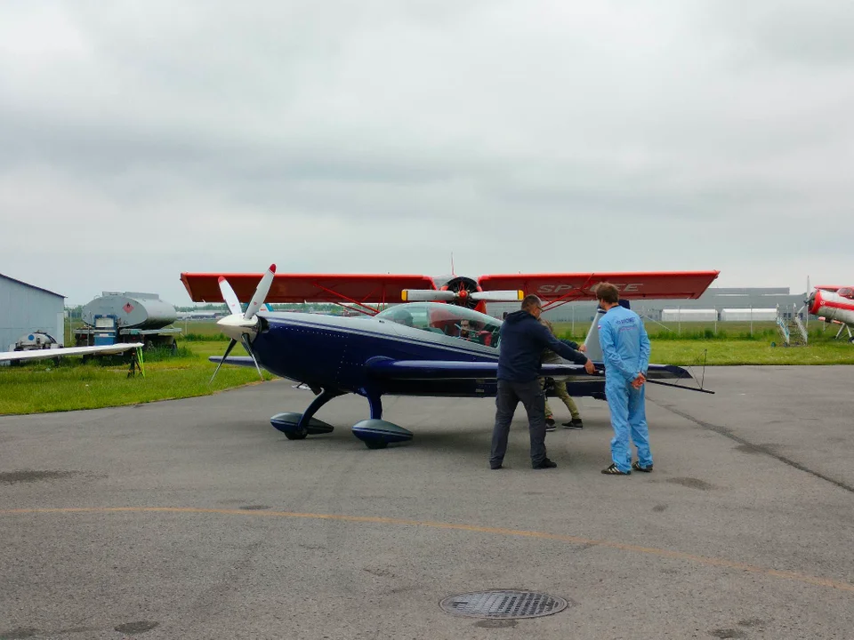 Lotnicze warsztaty "AeroCamp with champions" w Mielcu