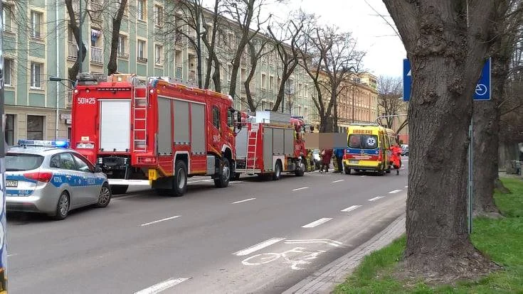 Wypadek na Niepodległości w Mielcu