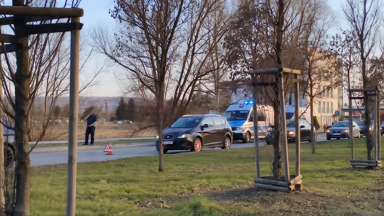 Wypadek na alei Armii Krajowej w Rzeszowie