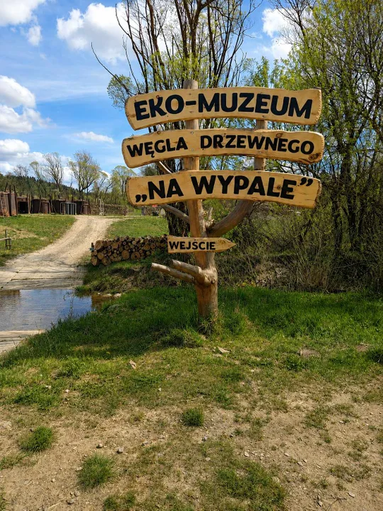 Wejście do Ekomuzeum "Na Wypale"