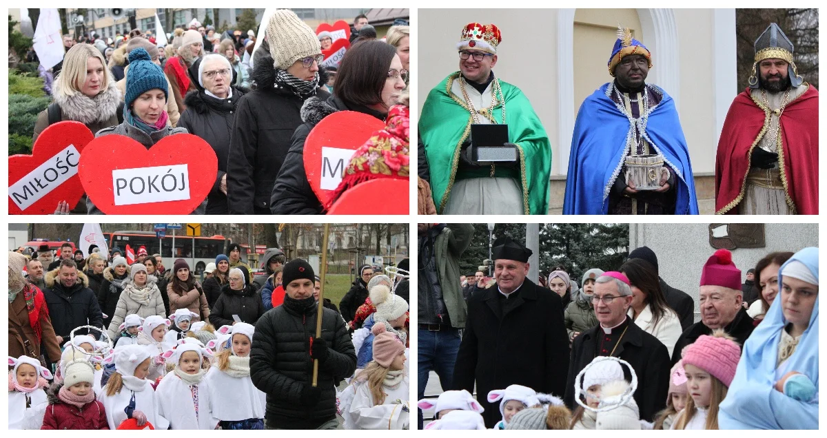 Orszak Trzech Króli w Rzeszowie. Kolęda pokoju z Zalesia do Katedry Rzeszowskiej [ZDJĘCIA] - Zdjęcie główne