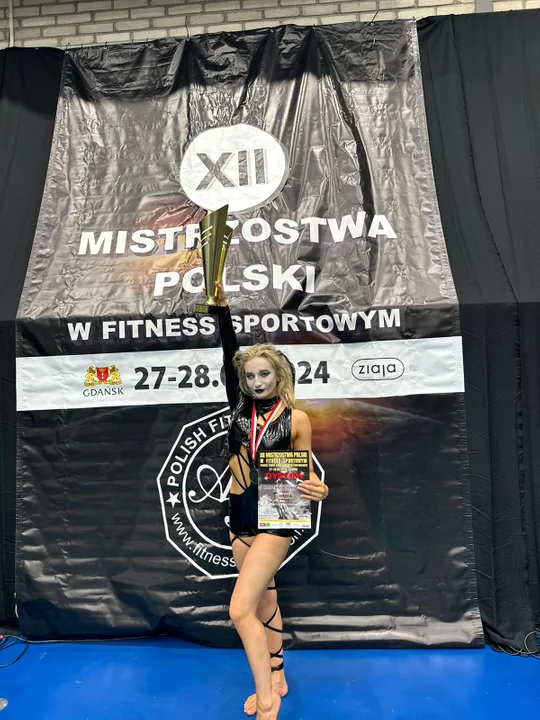 Konstancja Iwańczyk złotą Mistrzynią Polski w Fitness Sportowym Dance