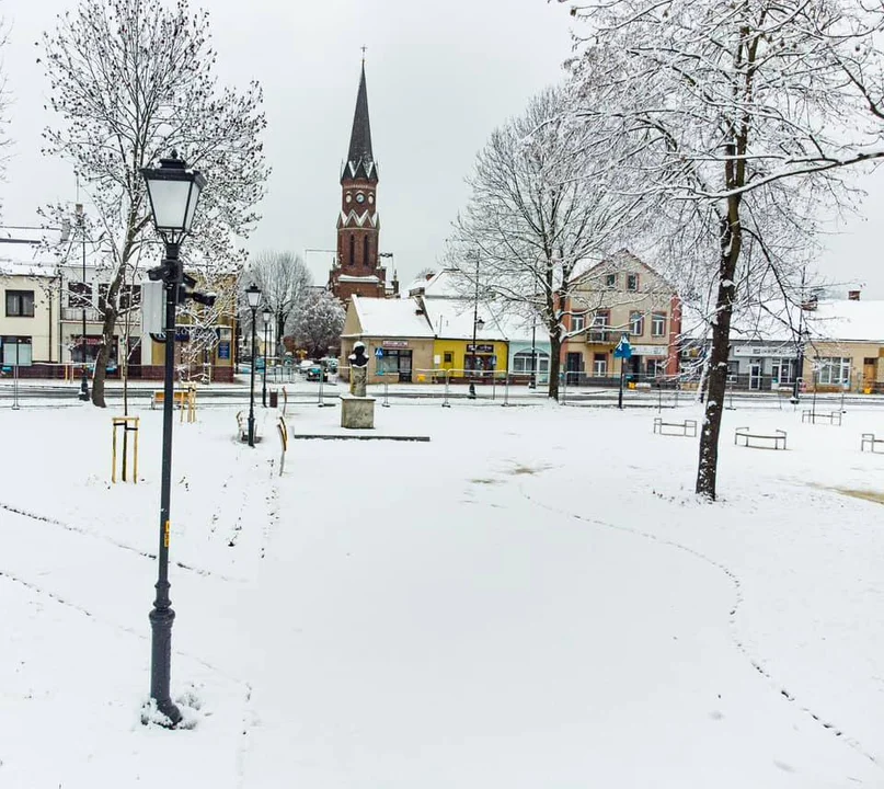 Tarnobrzeg i Stalowa Wola po opadach śniegu