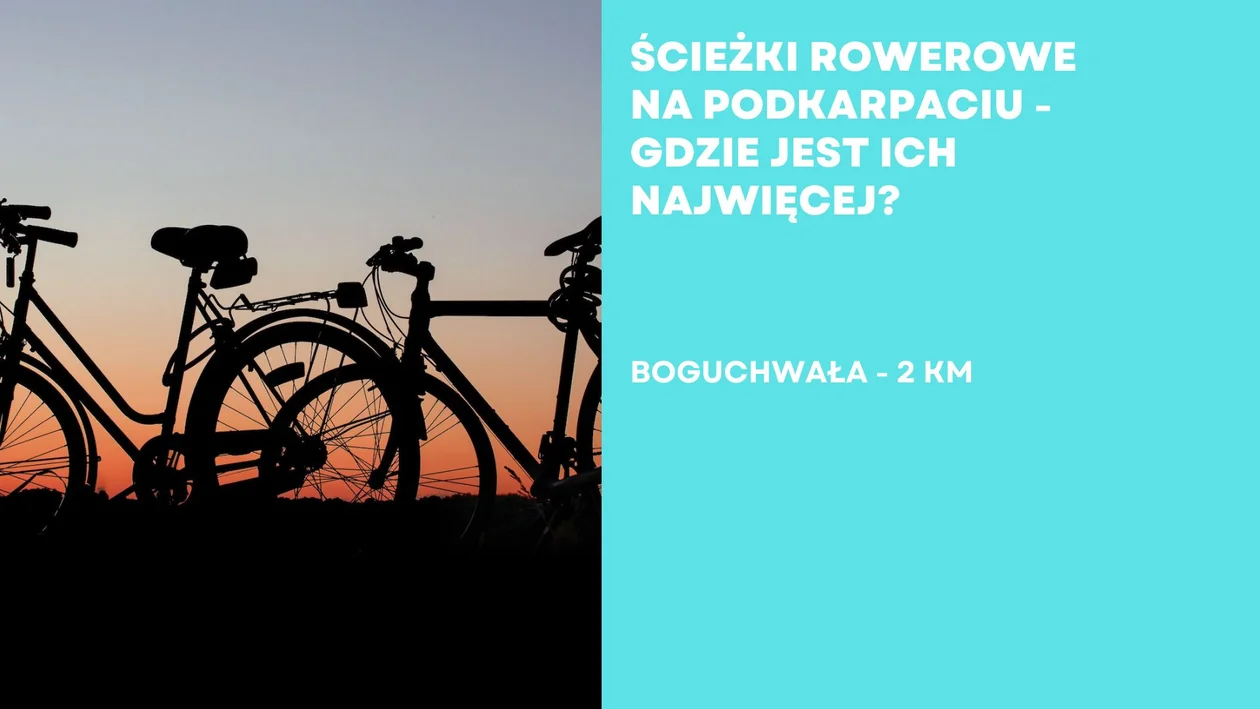 Ścieżki rowerowe na Podkarpaciu. Gdzie jest ich najwięcej?