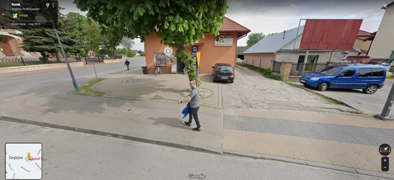 Google Street View 2021 - zdjęcia ze Stalowej Woli, Tarnobrzega i Grębowa