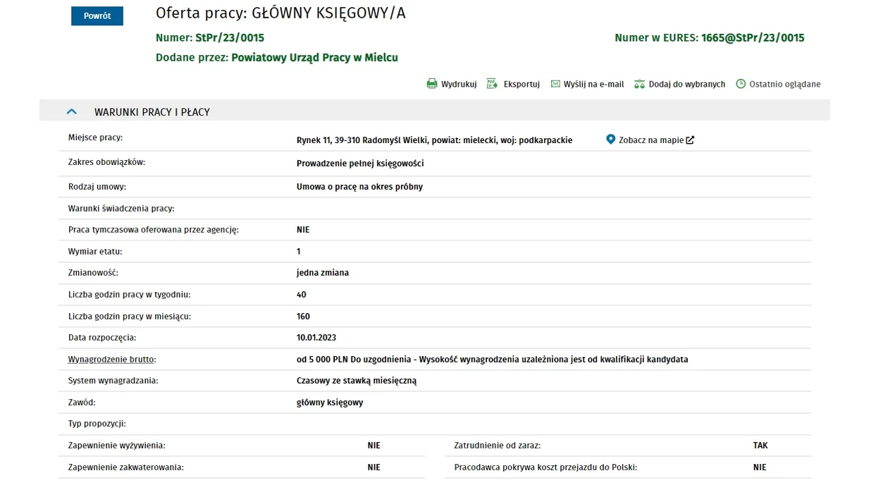 Oferty pracy na Podkarpaciu - są propozycje za ponad 10 tysięcy złotych brutto/miesiąc