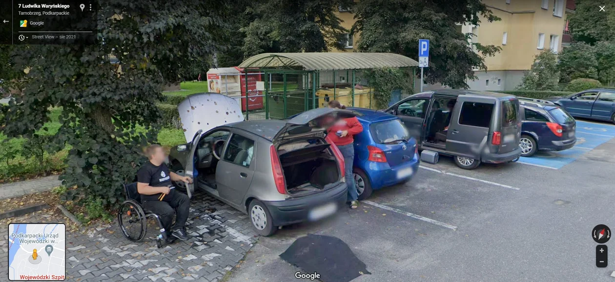 Google Street View 2021 - zdjęcia ze Stalowej Woli, Tarnobrzega i Grębowa