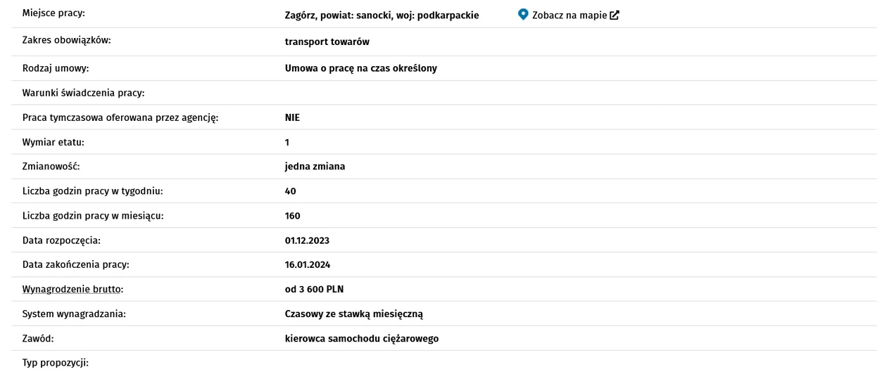 Sanok - oferty pracy