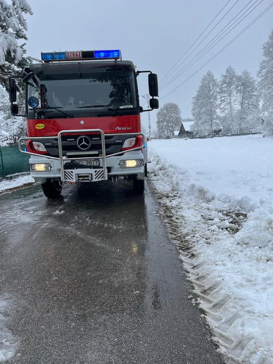 Usuwanie skutków opadów śniegu