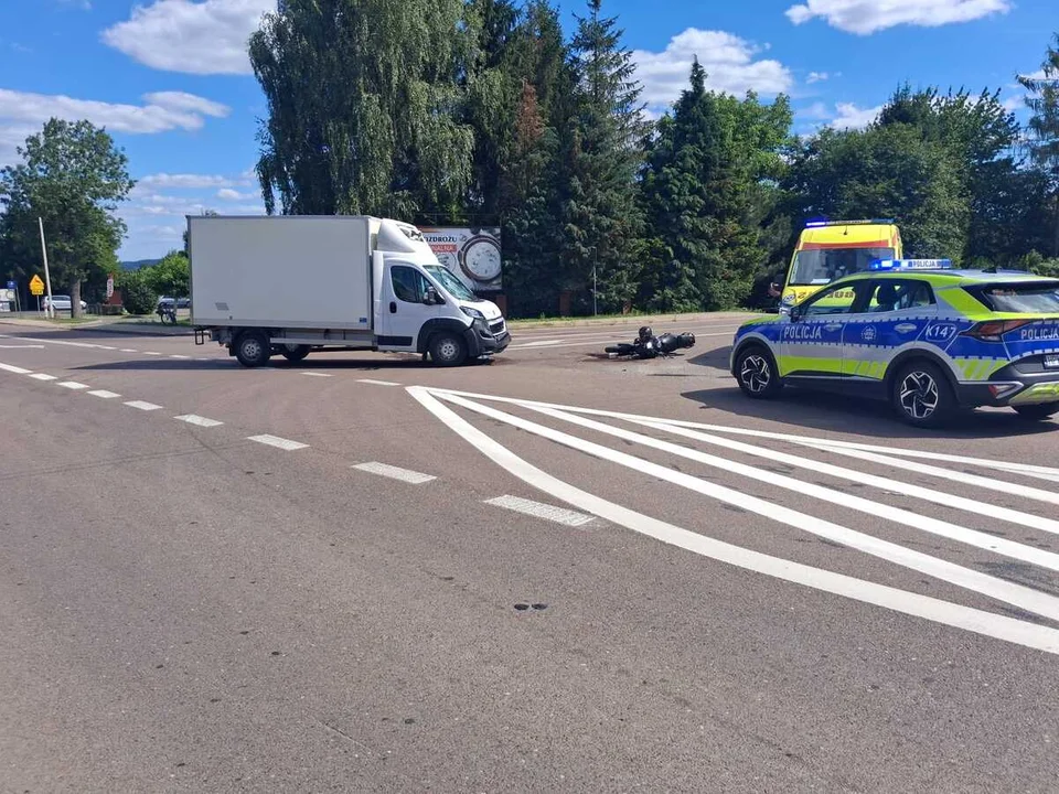 Wypadek w Dynowie