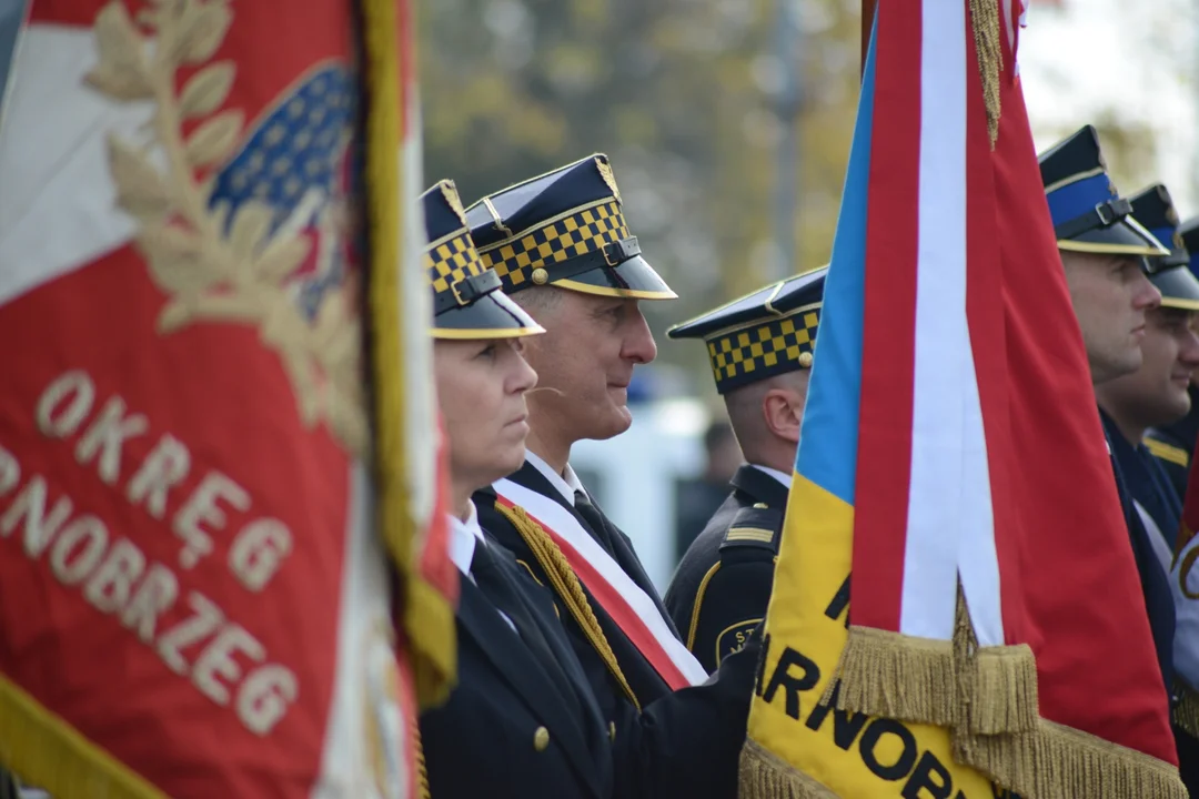 Narodowe Święto Niepodległości w Tarnobrzegu. Uroczystości przy pomniku Marszałka Józefa Piłsudskiego. - 104 lata temu narodziła się nowoczesna Polska - mówi prezydent miasta Dariusz Bożek [ZDJĘCIA - CZĘŚĆ 1]