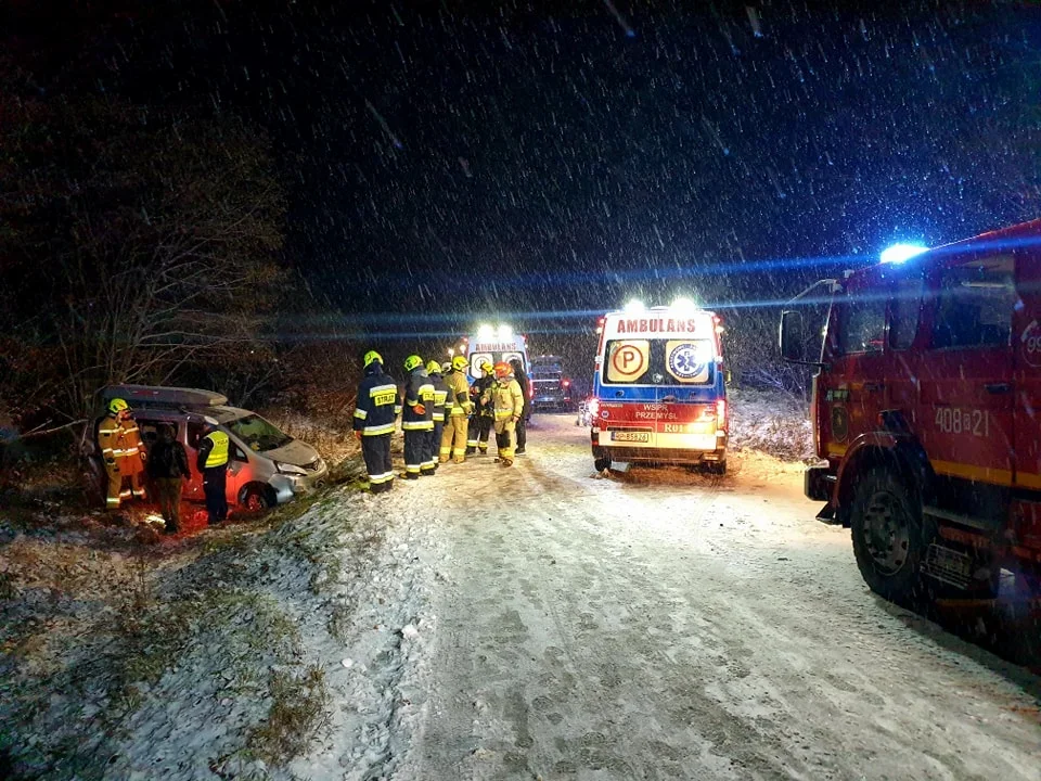 Atak zimy na Podkarpaciu