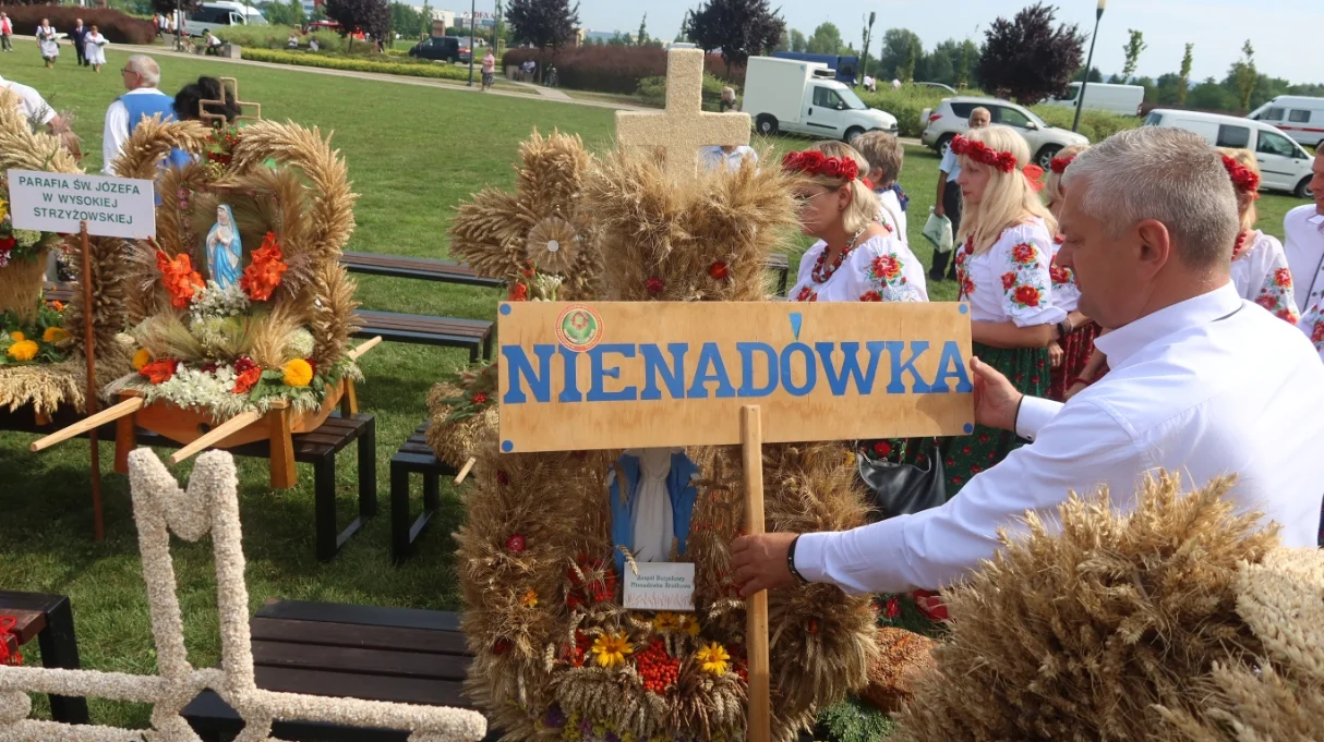 Dożynki diecezjalne w Rzeszowie. Zobacz piękne wieńce [ZDJĘCIA]