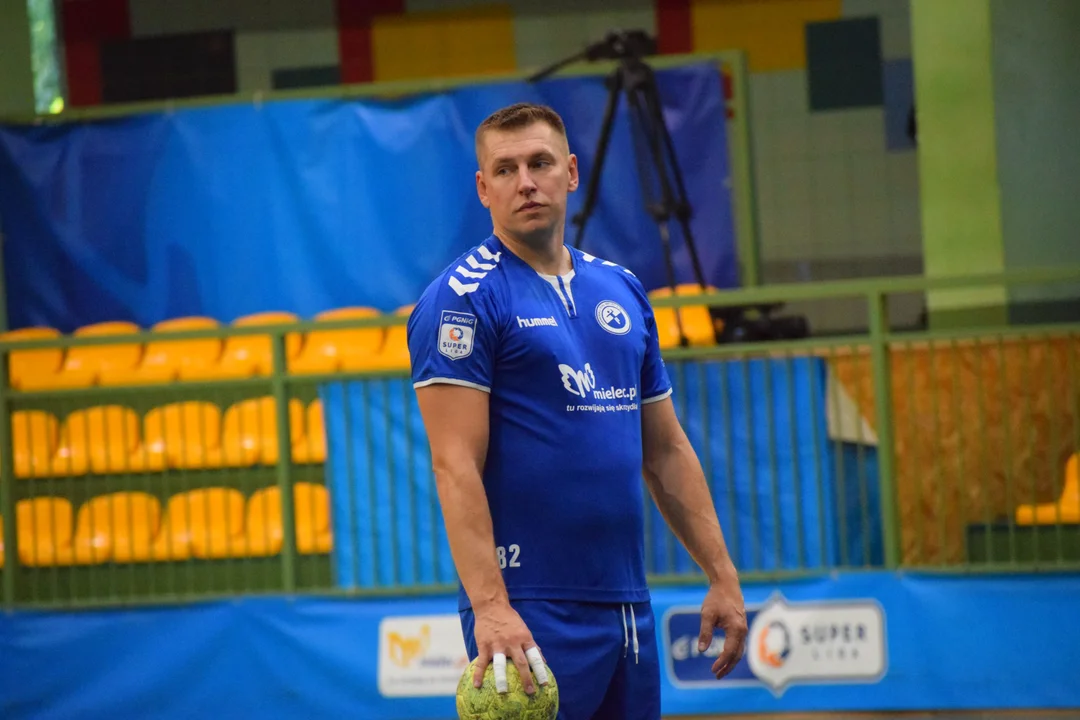 Handball Stal Mielec na treningu