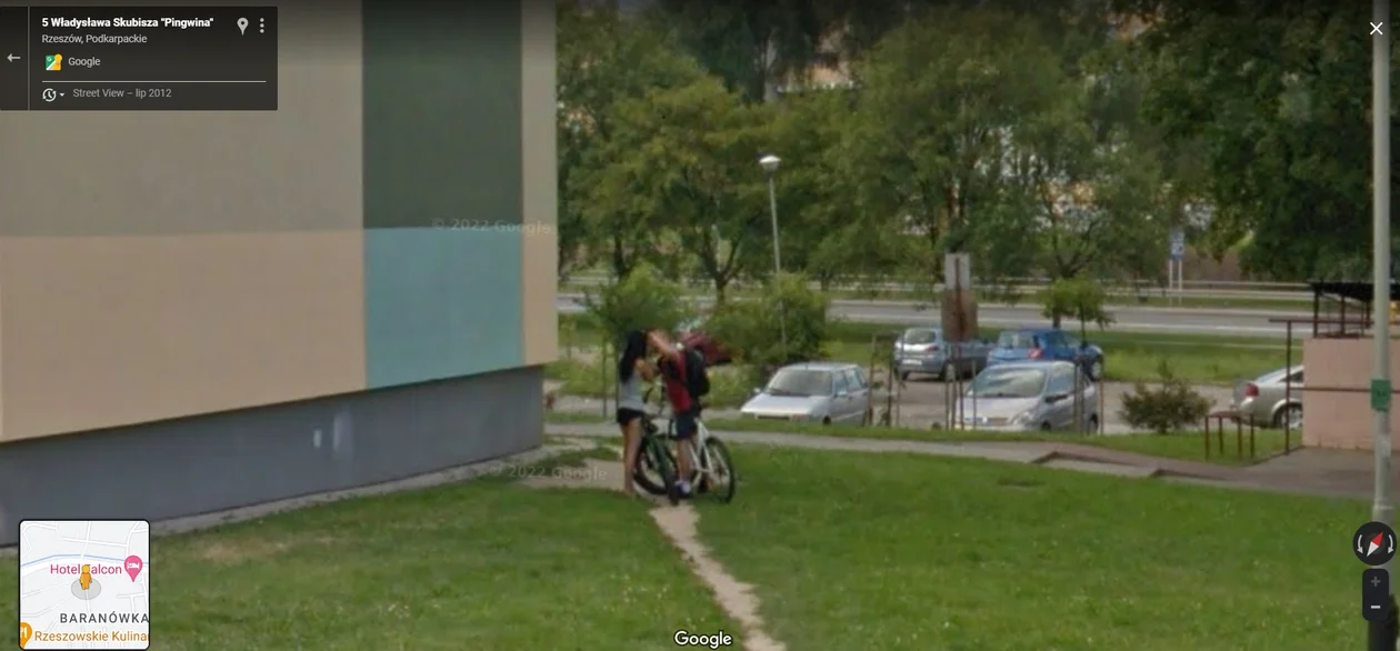 Google Street View - kto został przyłapany przez auto z aparatem. Zobacz zdjęcia z podkarpackich miast