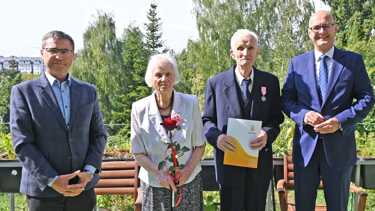 Medale od prezydenta dla małżeństw z Sandomierza [ZDJĘCIA] - Zdjęcie główne