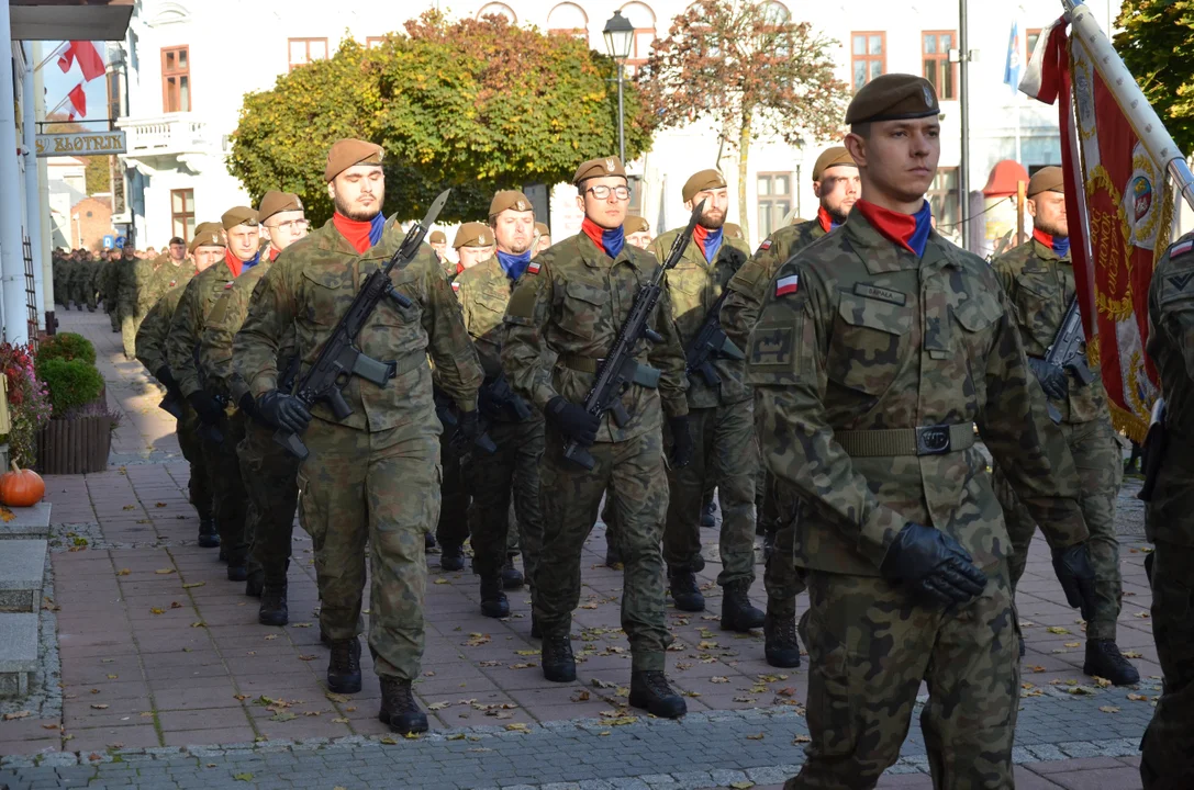 Uroczysta przysięga terytorialsów z Podkarpacia