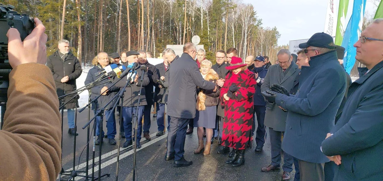 Uroczyste poświęcenie i oddanie do użytku nowego odcinka drogi wojewódzkiej nr 984