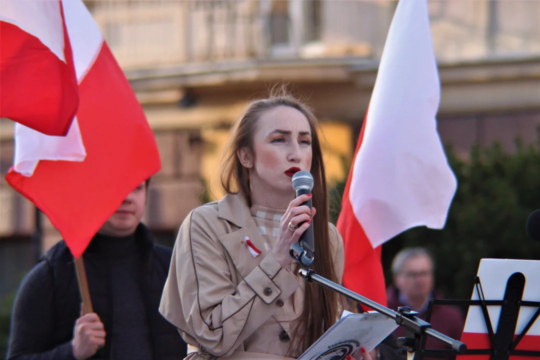 83. rocznica zbrodni katyńskiej - obchody na Rynku w Rzeszowie