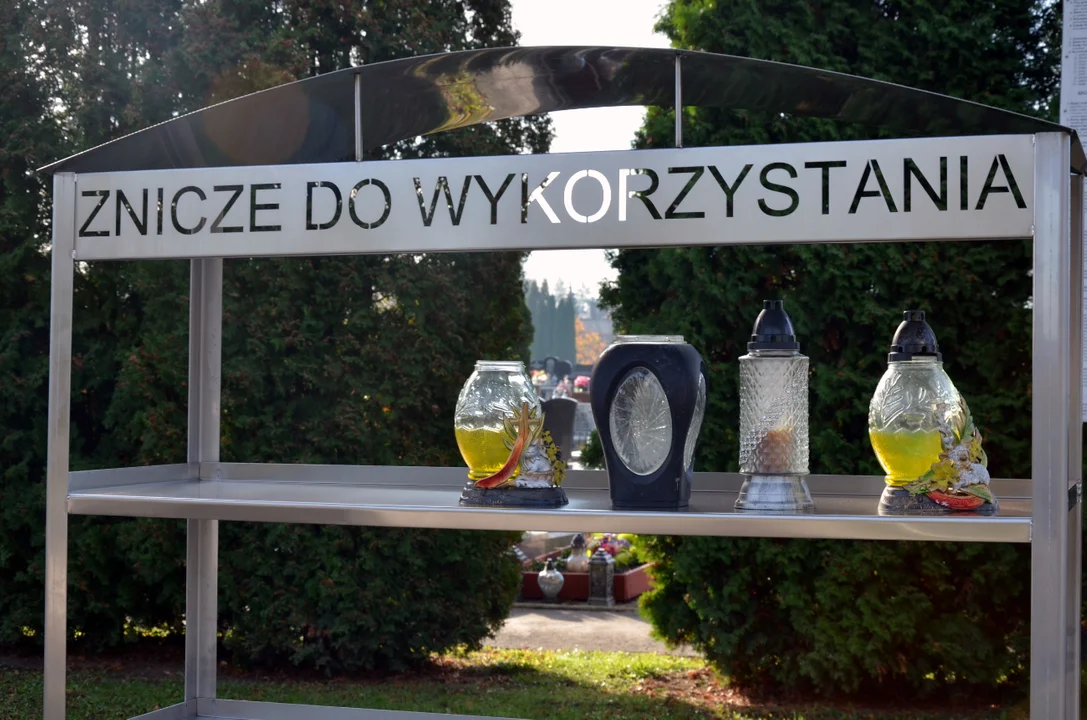 Znicze do ponownego wykorzystania w Sanoku