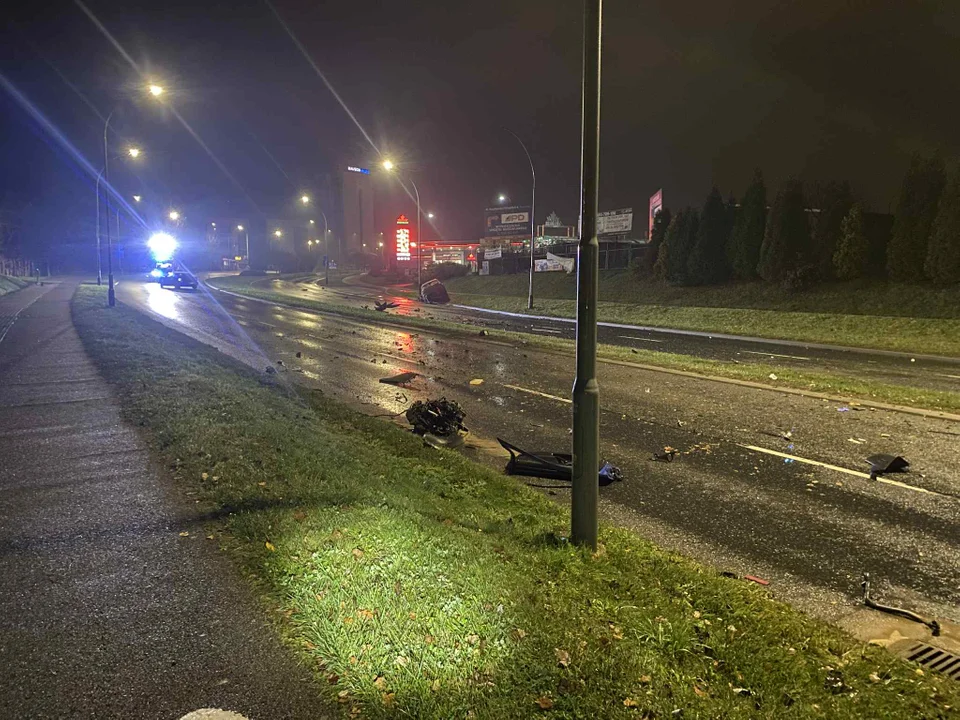 wypadek na obwodnicy rzeszów