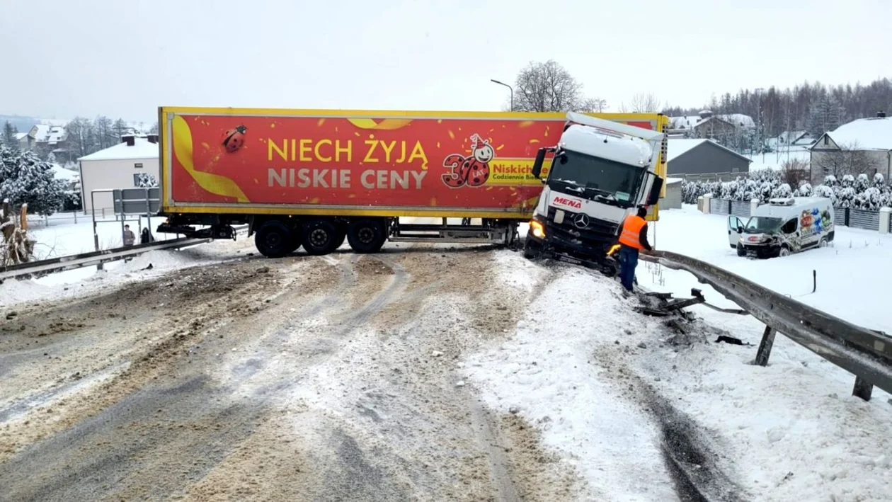 Kolizja w Rymanowie
