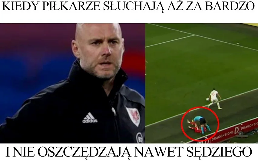 Memy po meczu Walia - Polska