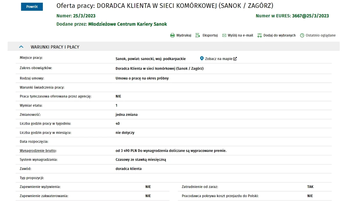 Najnowsze oferty pracy na Podkarpaciu. Od wojska po zarobki w wysokości 20 tysięcy złotych na miesąc