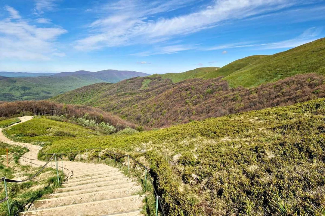 Panorama na Bieszczady