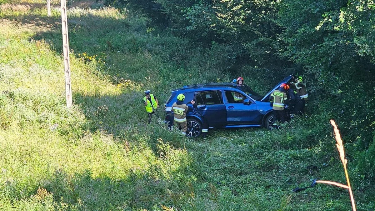 Solina. Samochód wypadł z zakrętu i przekoziołkował 150 metrów [ZDJĘCIA] - Zdjęcie główne