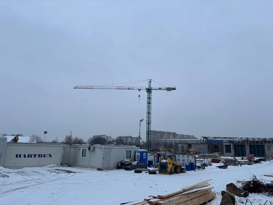 Budowa przy alei Witosa w Rzeszowie