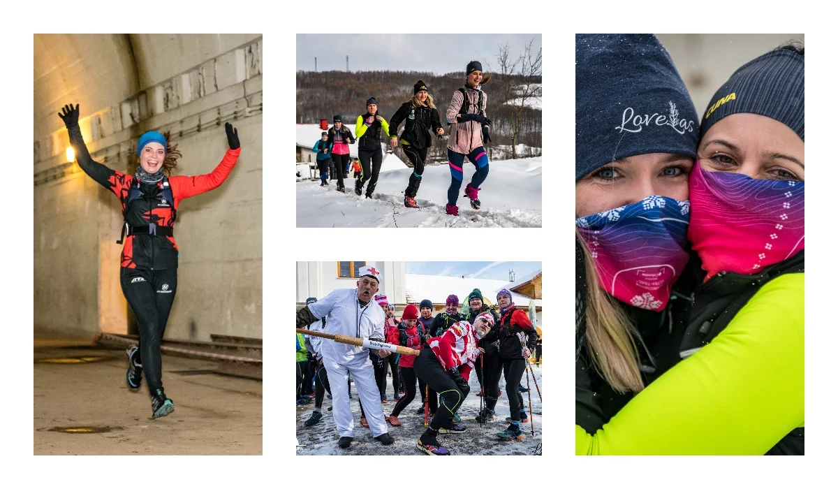 Pogórze Ultra Trail i LoveLas Zimą w Wiśniowej. Śnieżne bieganie przy pięknych widokach. Zabawa była wyśmienita [ZDJĘCIA] - Zdjęcie główne