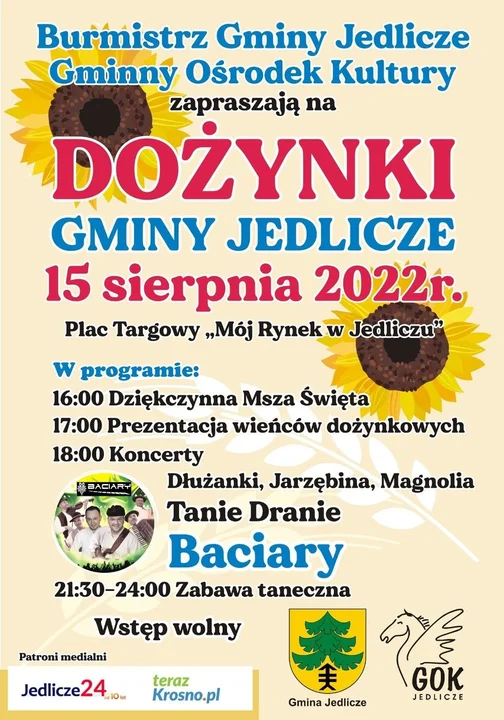 Koncerty, festiwale, dożynki, biegi - moc imprez od 12 do 15 sierpnia